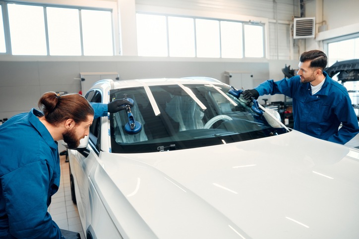 Comparison of windshield replacement and crack repair process in Edmonton & Leduc